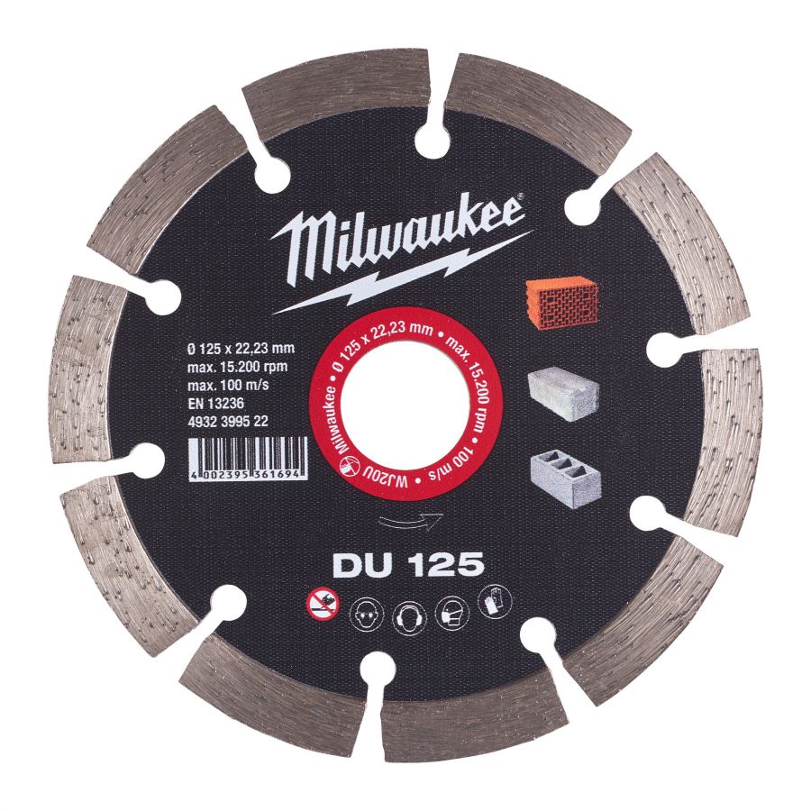 Diamanttrennscheibe DU 125 mm Universal - 1 Stück